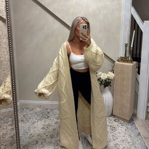 Cozy Cream Knit Cardigan